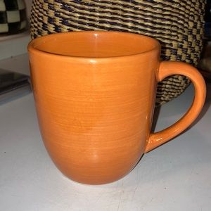 Libbey Orange Coffee Mug